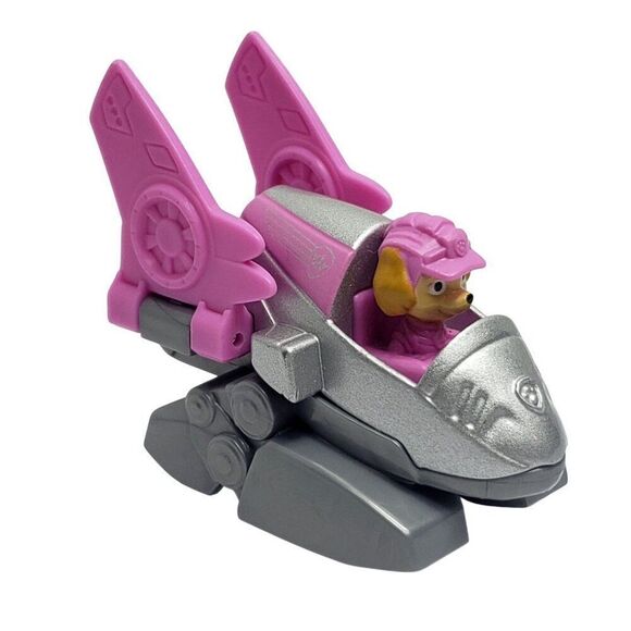 Paw Patrol Skye & Wildcat Diecast True Metal Mighty Pups Vehicles With Figures - Picture 2 of 7